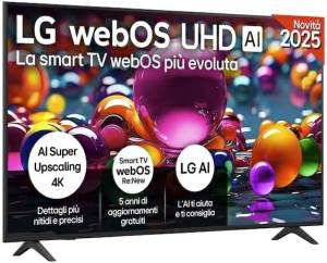 LG LG 65" LED 65UA751C0LK 4K UHD AI SmartTV Black EU